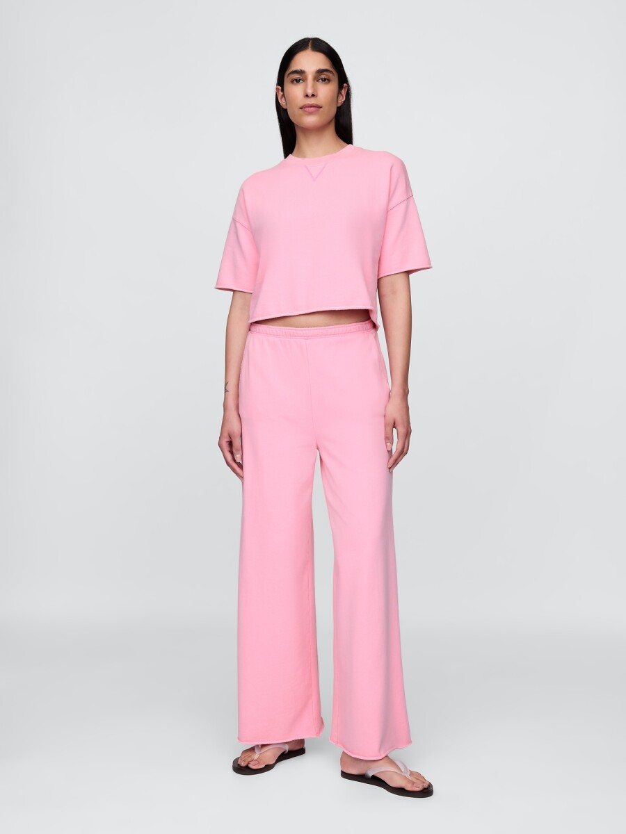 Pantalón Deportivo Sin Felpa Mujer - May Pink 