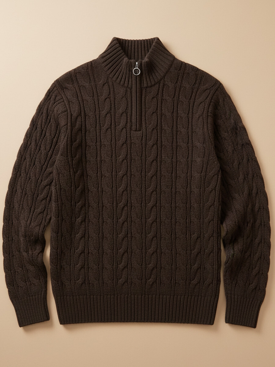 SWEATER MAGNO - Cafe 