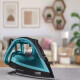 Plancha a vapor Arno Ultraglis | Antiadherente | Color azul y negro Plancha a vapor Arno Ultraglis | Antiadherente | Color azul y negro