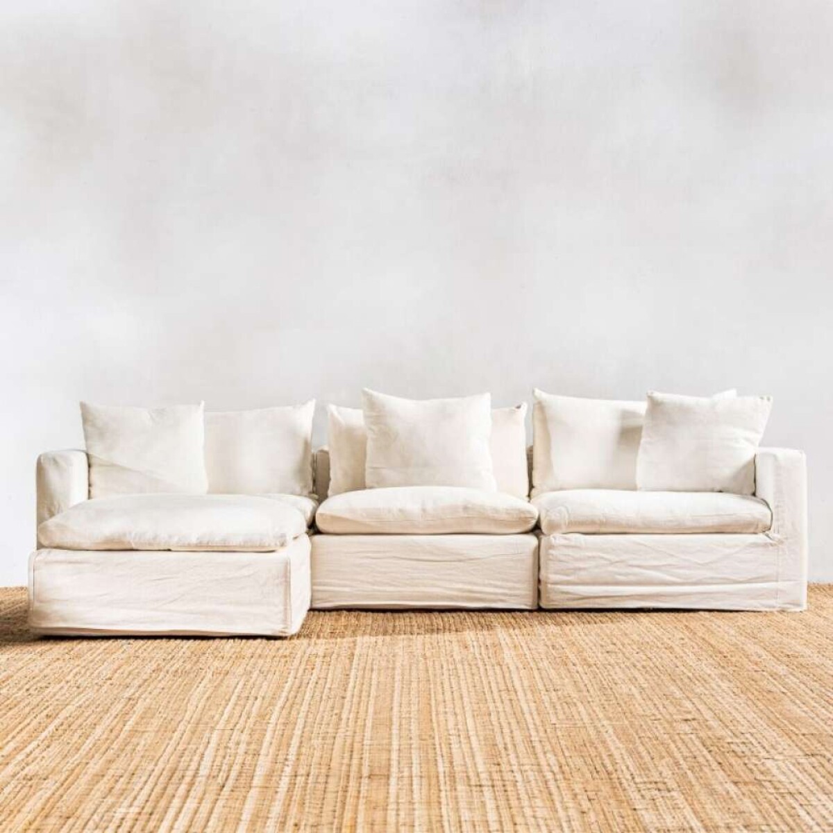 Sillón Modulado Olivo Blanco 