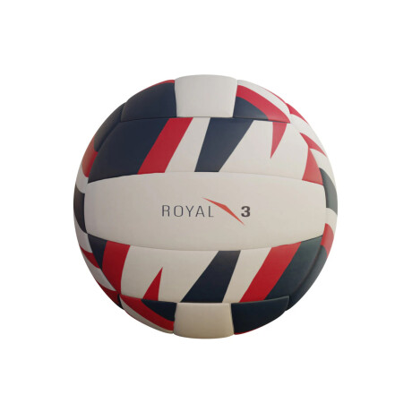 PELOTA DE VOLEY ROYAL 3L REEBOK White/Blue/Red