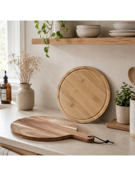 TABLA REDONDA C/MANGO 40x30x1.5CM MADERA ACACIA TABLA REDONDA C/MANGO 40x30x1.5CM MADERA ACACIA