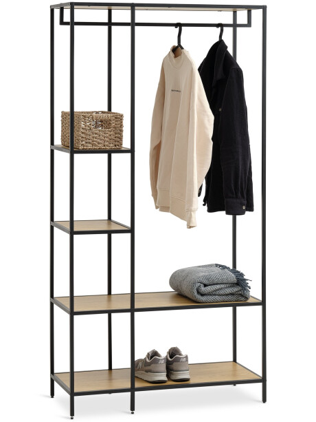 Mueble recibidor TRAPPEDAL roble/negro Mueble recibidor TRAPPEDAL roble/negro