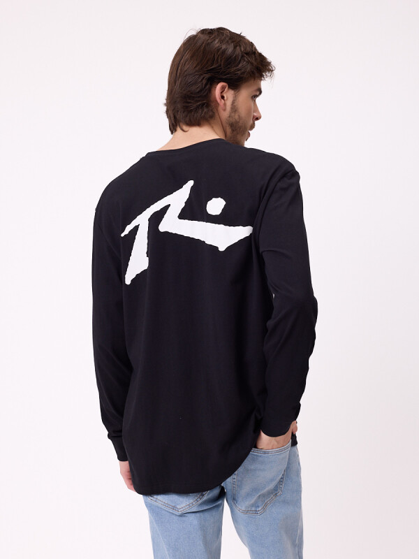 T-SHIRT M/L KANDAW26 RUSTY Negro