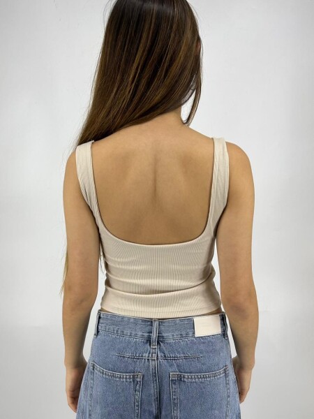 MUSCULOSA SLOWLY 2054 BEIGE