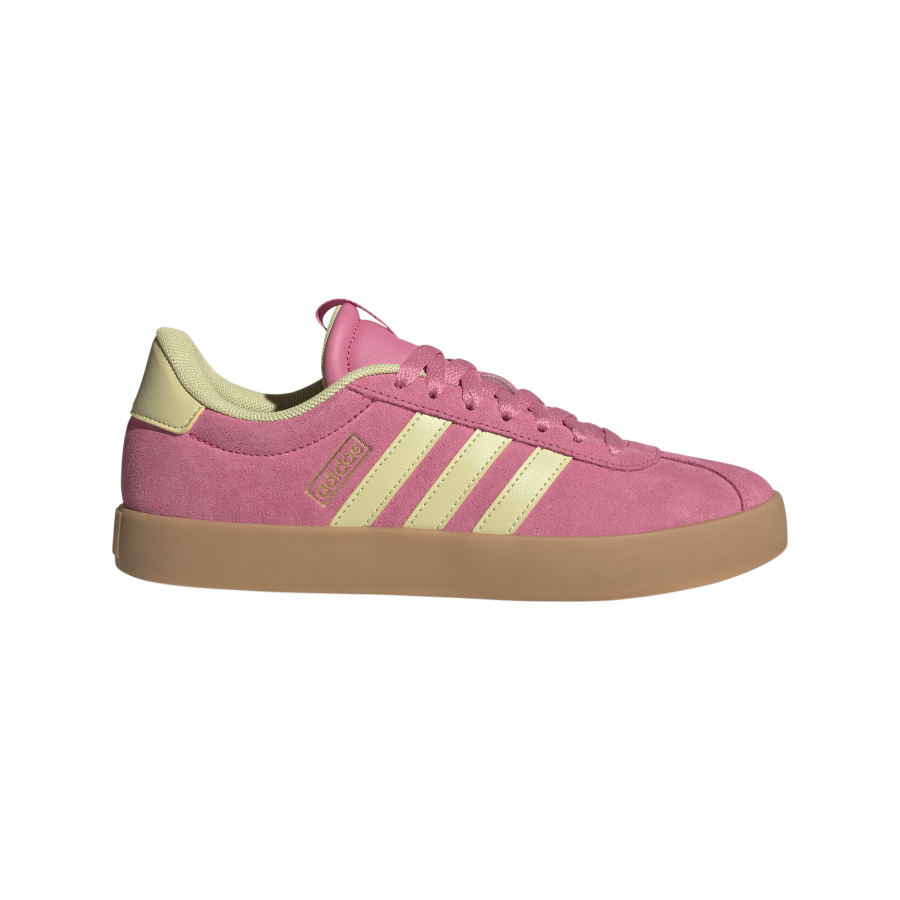 Championes de Mujer Adidas VL Court 3.0 Rosado - Amarillo