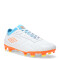 Championes de Hombre Umbro Speed HG Blanco - Anaranjado - Celeste