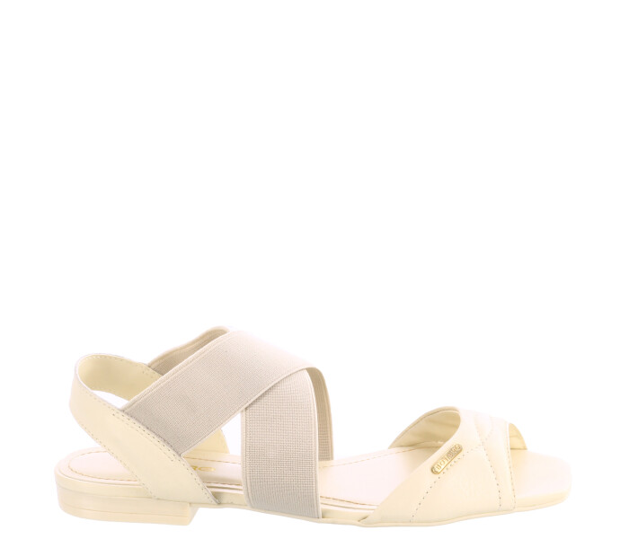 Sandalia de Mujer Bottero c/elasticos Blanco Hueso