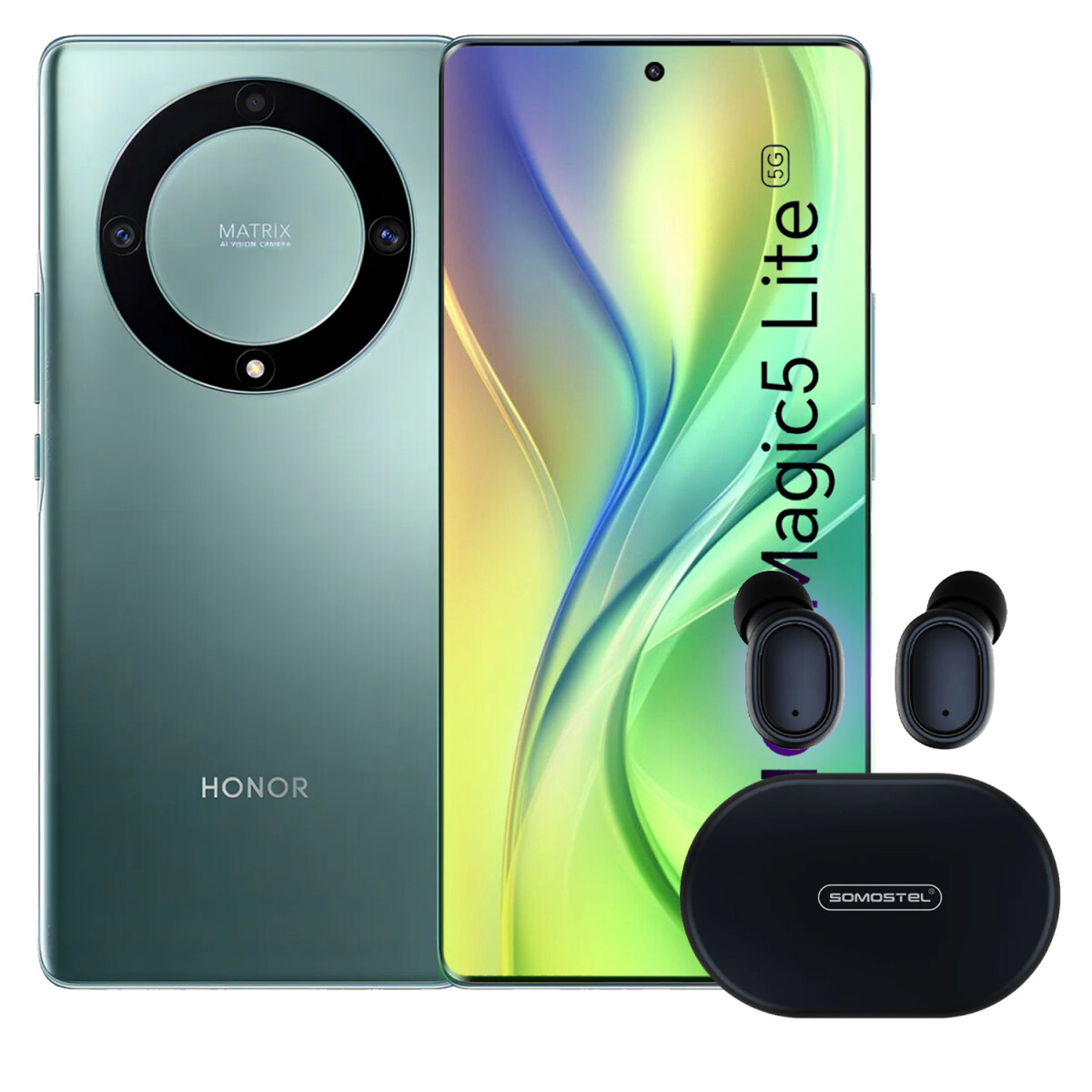 Honor Magic 5 Lite 13gb (8gb + 5gb) Ram 256gb + Regalo - VERDE 