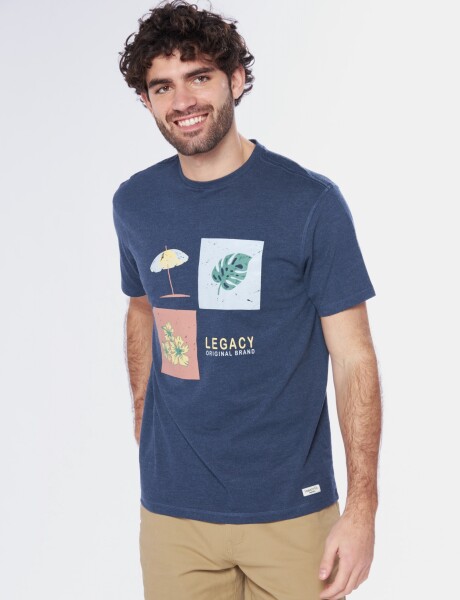 REMERA ESTAMPADA Denim