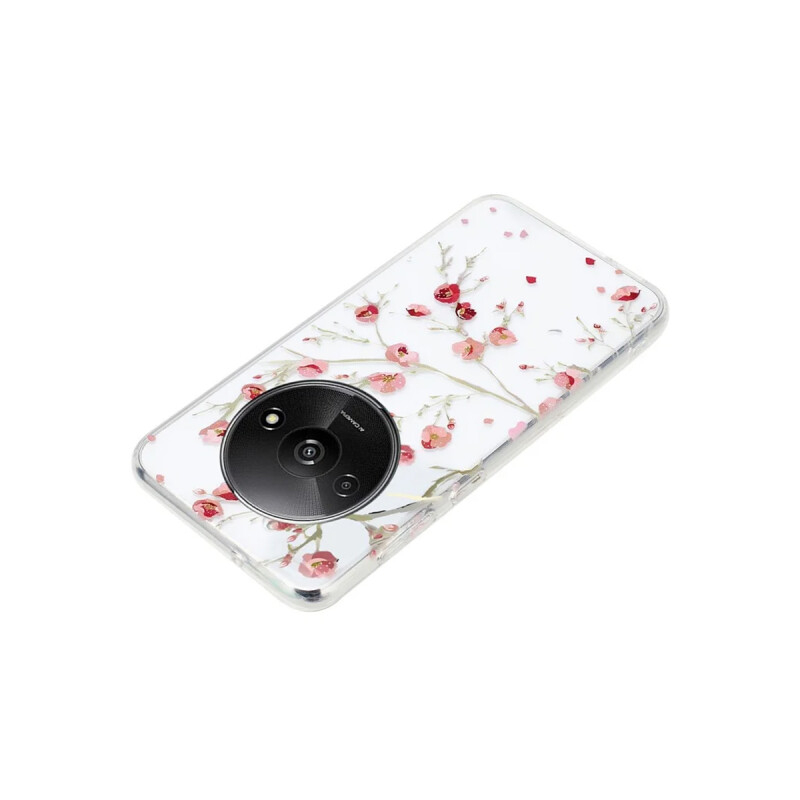 Protector para Xiaomi Redmi A3 diseño floral rosa Protector Para Xiaomi Redmi A3 Diseño Floral Rosa