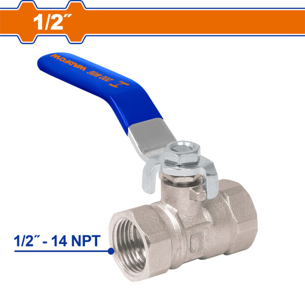 LLAVE DE PASO ESFERICA 1/2 PULG WVV5812 WADFOW LLAVE DE PASO ESFERICA 1/2 PULG WVV5812 WADFOW