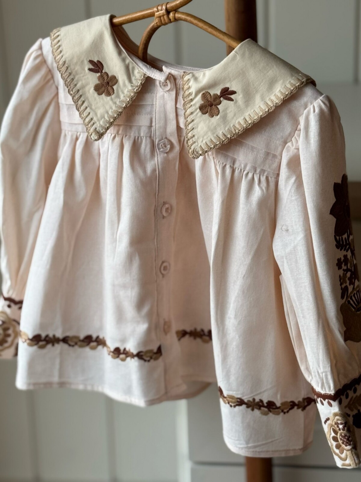 Blusa Boho Nude Blusa Boho Nude