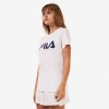 Remera Deportiva Para Mujer Fila Tennis Club Blanco