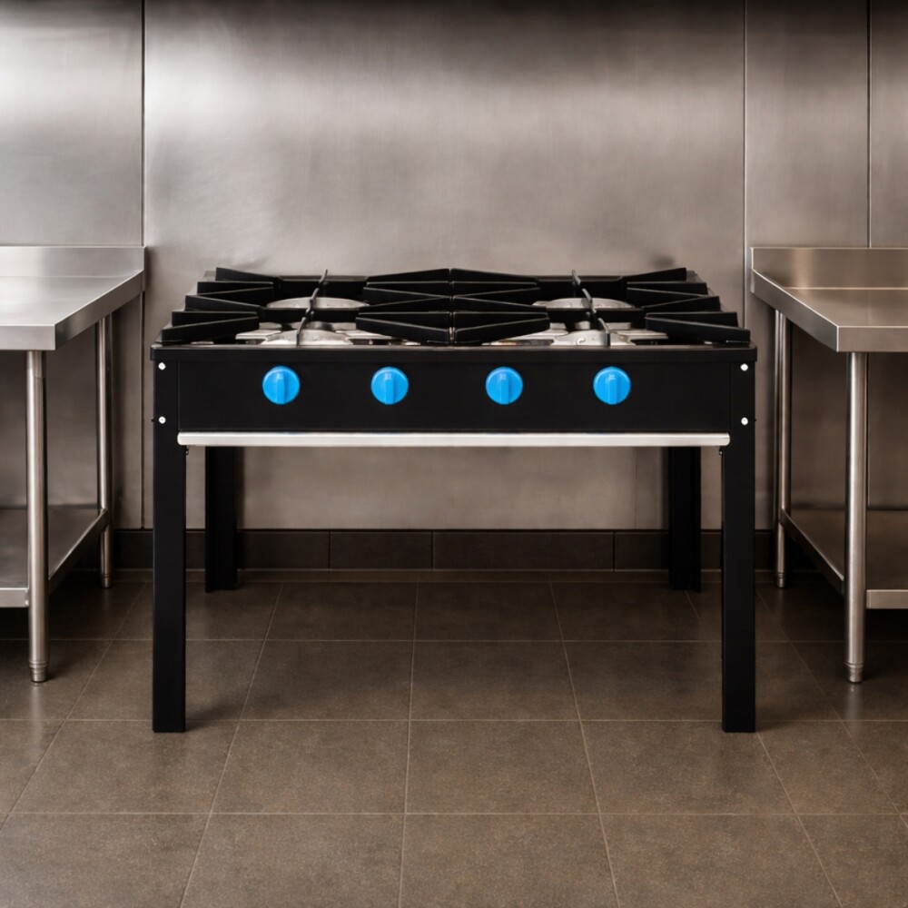 Anafe Alto de 4 Hornallas a Supergas Anafe Alto de 4 Hornallas a Supergas