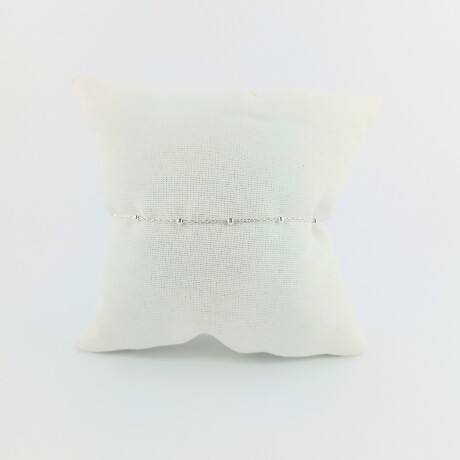 Pulsera de plata 925, tipo rosario. Pulsera de plata 925, tipo rosario.