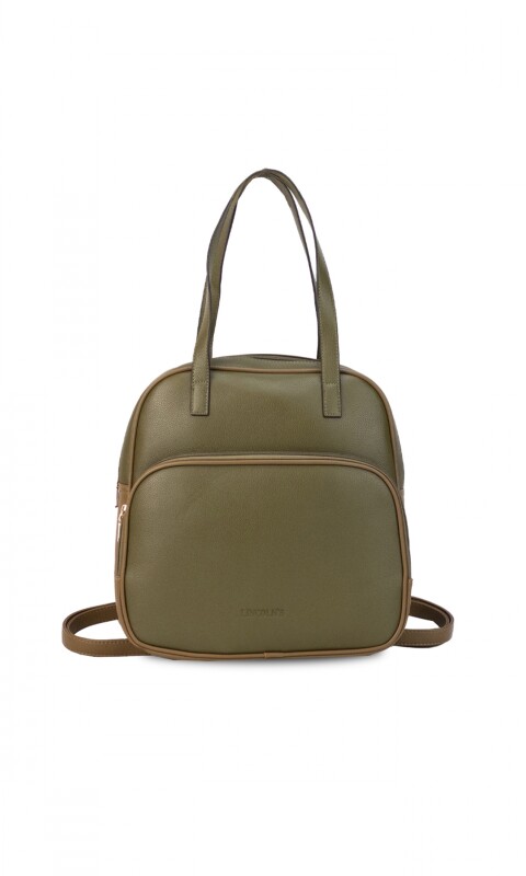 MOCHILA CLARA OLIVA C/MUSGO