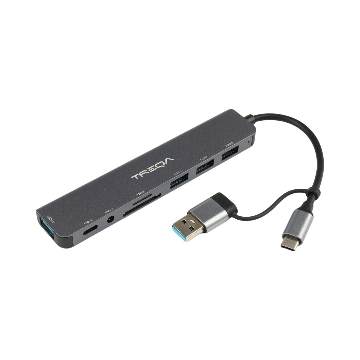 Hub adaptador USBC 9 en 1 Treqa 