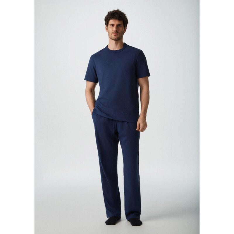 PIJAMA MM MASC AZUL ESCURO