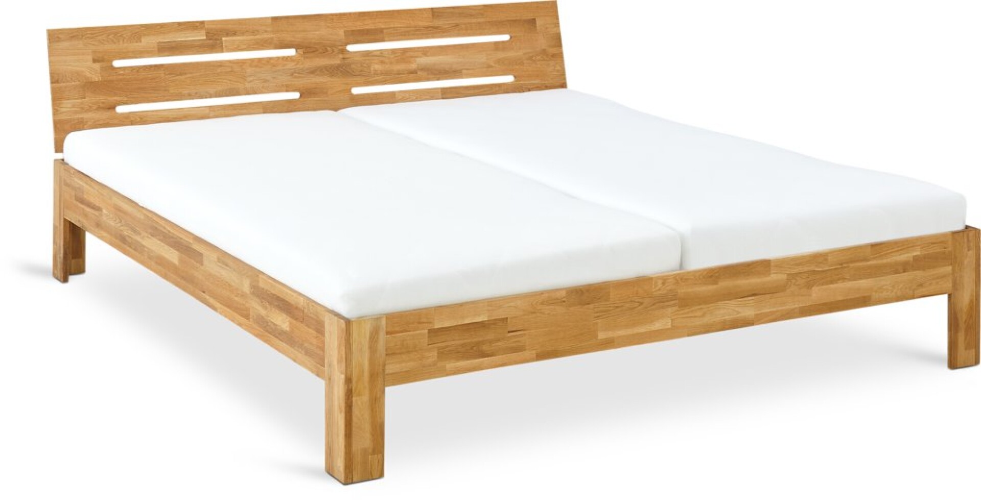 Estructura cama OLSKER King 180x200 roble 