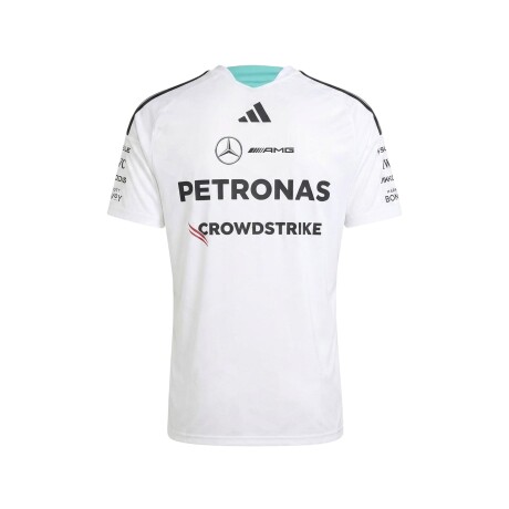 Remera adidas Piloto Mercedes AMG Petronas White
