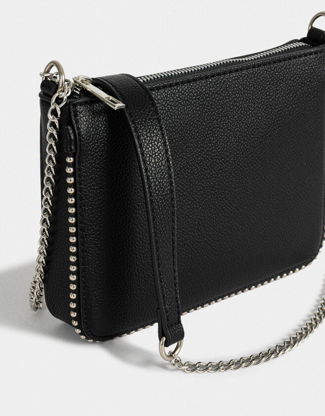 Bandoleras Metálico Bandolera Con Tachas - Negro