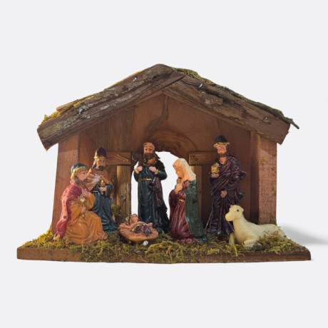 Pieza De Pesebre Cabaña Modelo 1