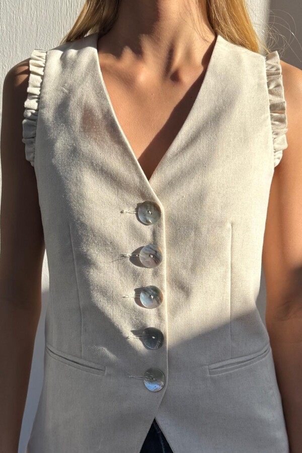 Long Vest Crudo Long Vest Crudo