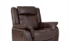 Sofá recliner Royal - 1 cuerpo Marron