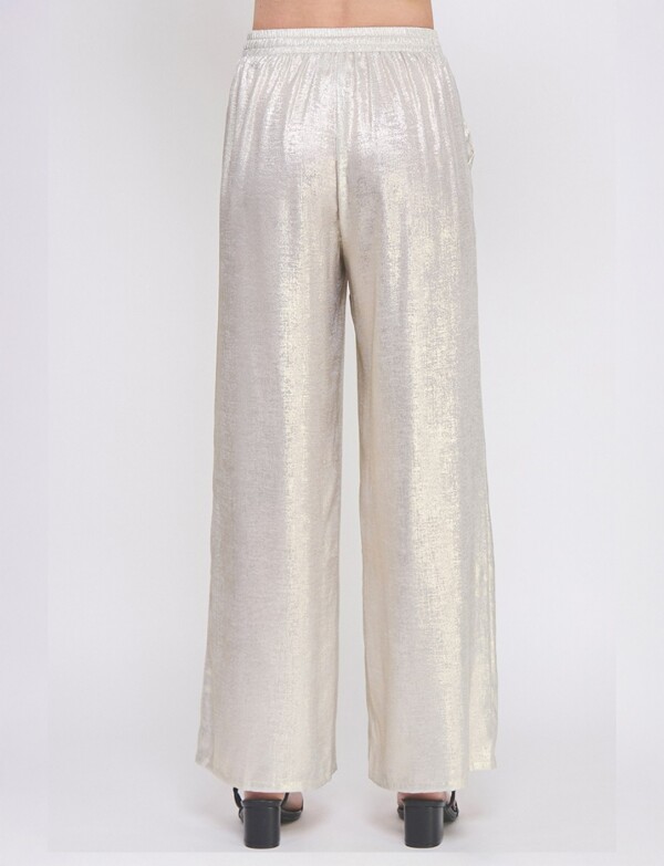 Pantalon Pull On Brillo CRUDO