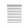 Cortina Roller Zebra Simple Lumax 1.8x2.1mts Gris