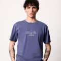 T-SHIRT M/C XIEDI DIXIE Azul Oxido
