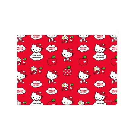 Papel de regalo Sanrio rojo