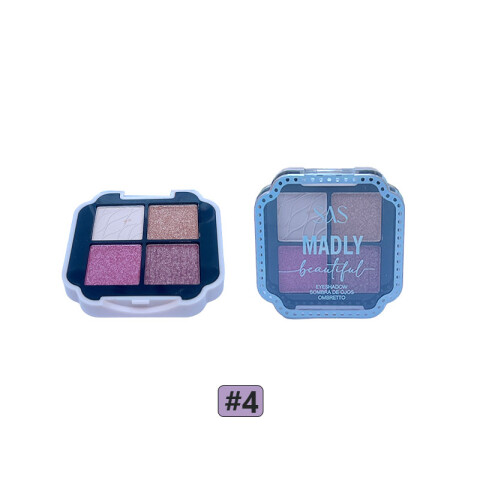 SAS Paleta de sombras de ojos 4 tonos Sas Paleta De Sombras De Ojos 4 Tonos