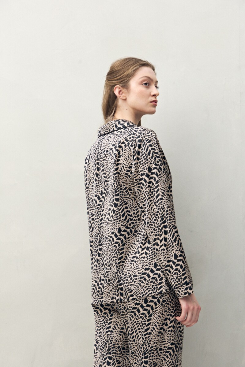CAMISA GINGER PRINTED Animal Print