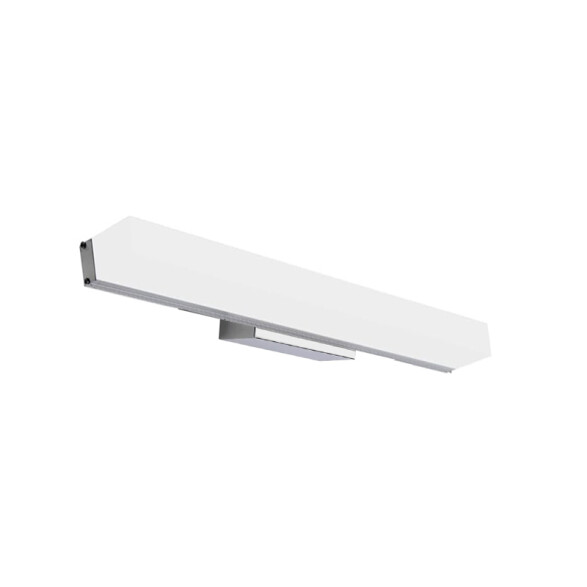 Lámpara de pared LED acero inox 9W luz cálida 42cm IX9276