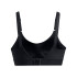 UA Infinity Mid 2.0 Bra-ORG BLK-002