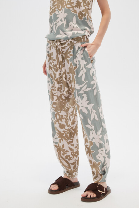 Pantalon Croise Estampado 1