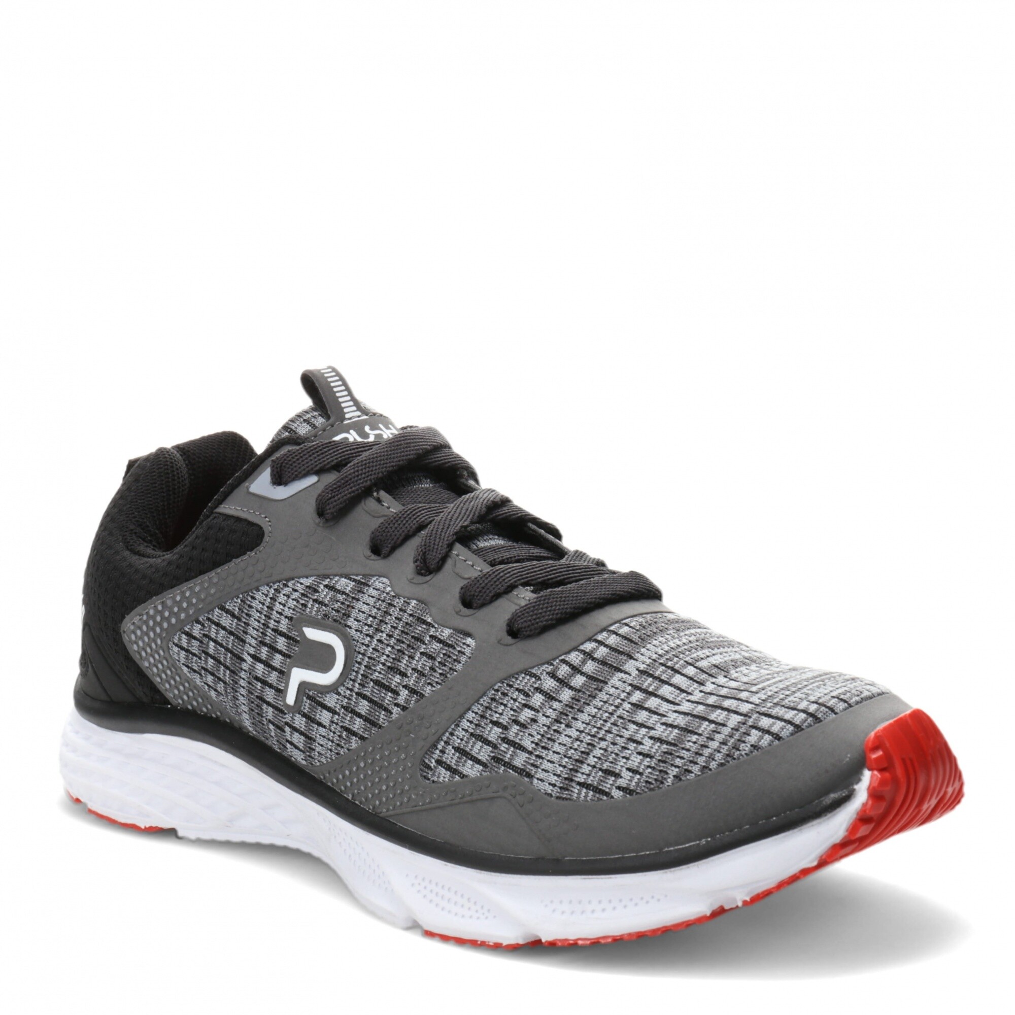 Championes de Hombre Push ROL acordonado Gris Negro Stadium