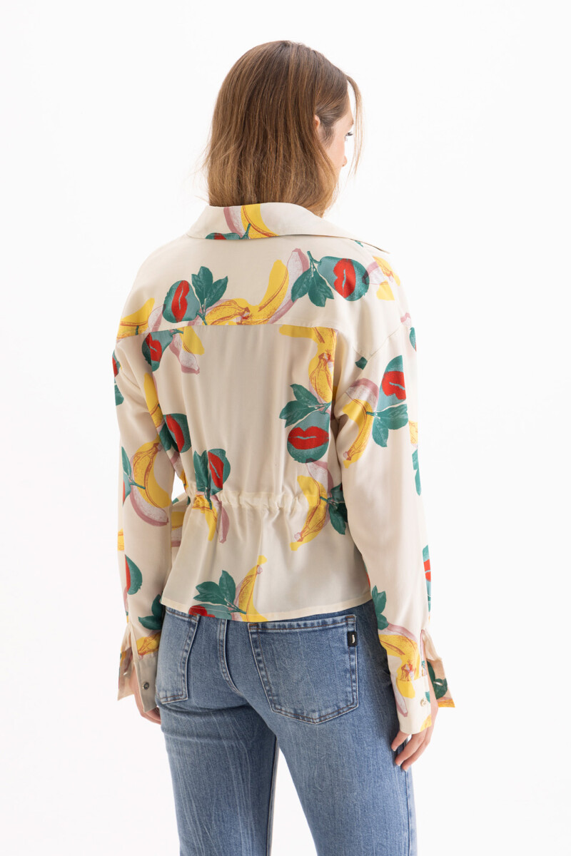 CAMISA FRUIT Beige