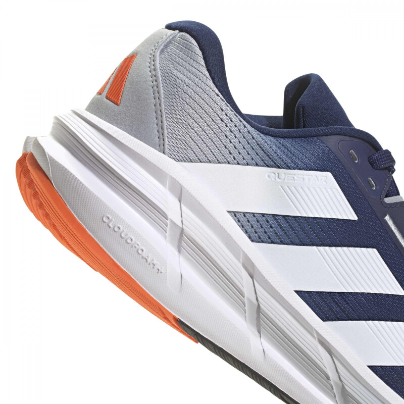 Championes Running Adidas QUESTAR 3 M de Hombre - JI4618 Marino-blanco
