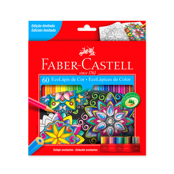 Lápices de colores Faber-Castell x 60 Única