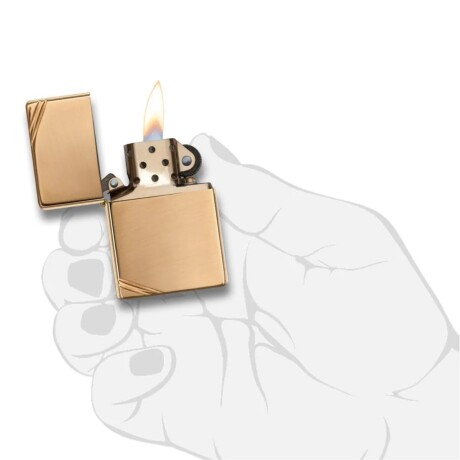Encendedor Zippo Brushed Chrome Vintage - 270 Encendedor Zippo Brushed Chrome Vintage - 270