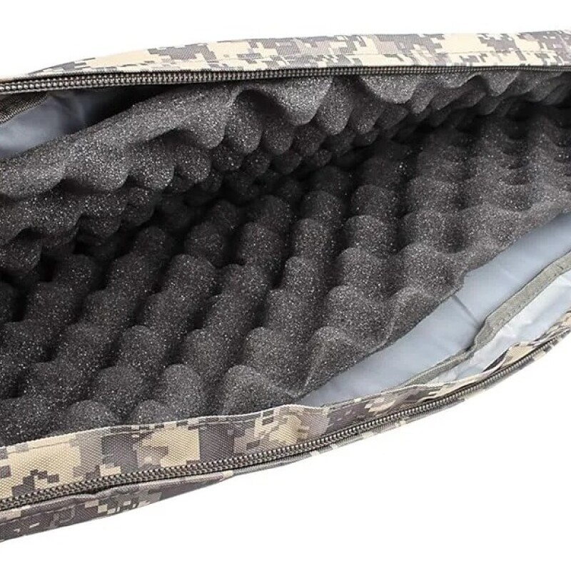 Funda Tactica Para Rifle Reforzado Con Correa 1.20mts Camuflado pixel