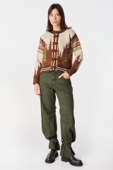 Cardigan Pinos Marron