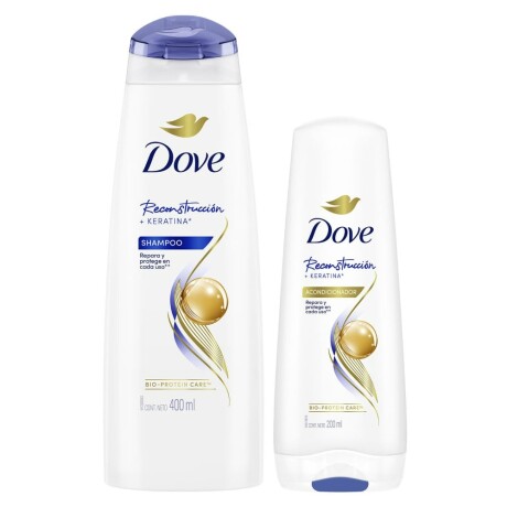 Dove Shampoo Reconstrucción 400ml + Acond. 200ml Dove Shampoo Reconstrucción 400ml + Acond. 200ml
