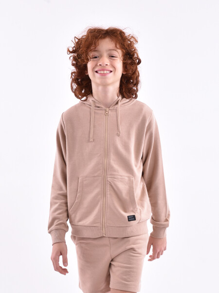 CAMPERA MANUEL TEEN BEIGE OSCURO