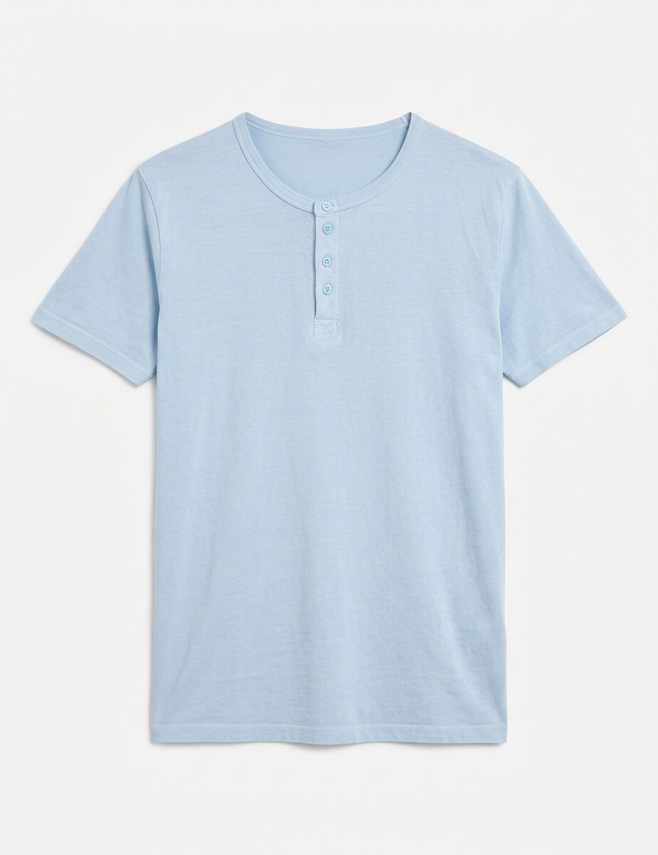 Remera básica Ottis - Celeste 