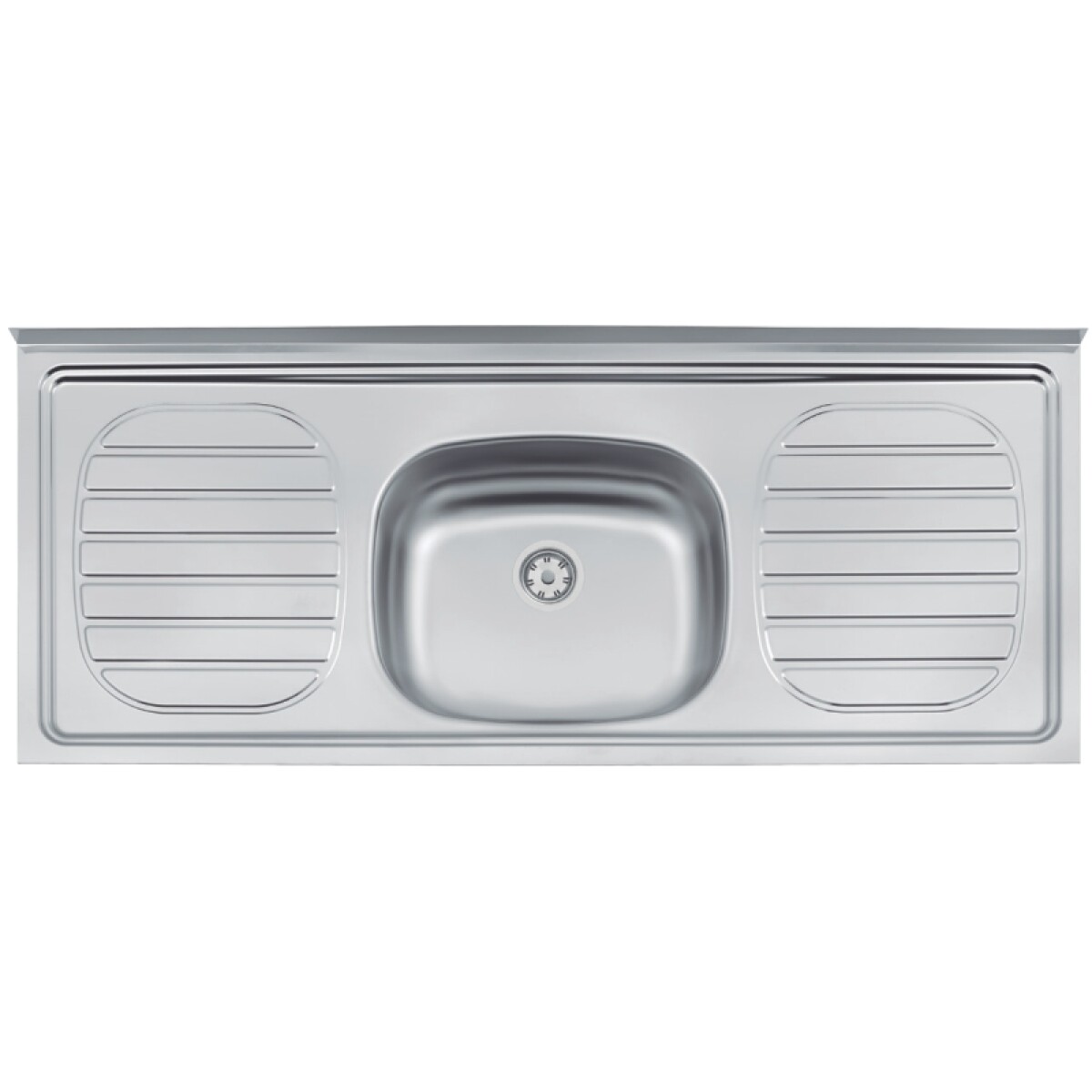 [OUTLET] Pileta Mesada Central Tramontina de Fregadero Acero Inoxidable 120 cm X 50 cm - ABOLLADA 