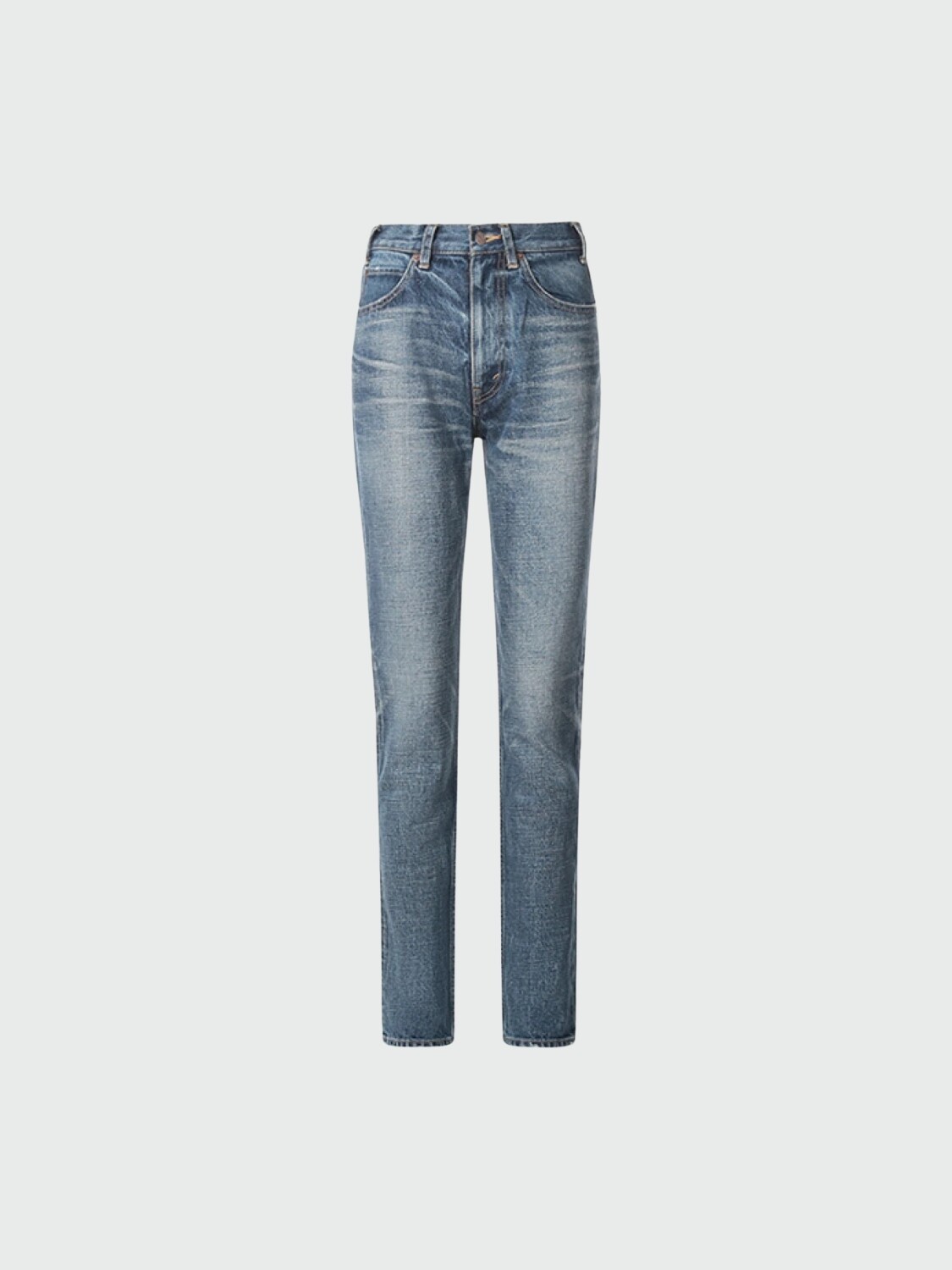 Celine- Jean clásico efecto desgastado Azul